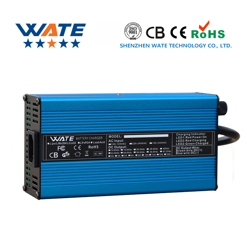 84V 20A Smart Charger - Caricabatterie 67,2 V 8 A, custodia