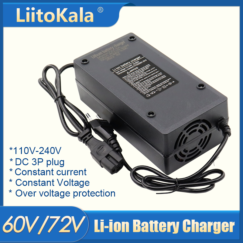 60V/72V 5A caricabatteria al l - 84V 20A Smart Charger recensione e prezzo