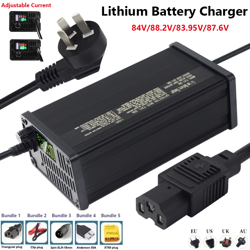 Caricabatteria al litio regola - 72V 15A Fast Charger recensione e prezzo